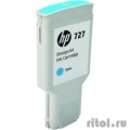 HP F9J76A   727, Cyan {DJ T920/T1500/2500/930/1530/2530 (300ml)}  [: 2 ]