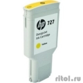 HP F9J78A  HP 727, Yellow {DJ T920/T1500/2500/930/1530/2530 (300ml)}  [: 2 ]