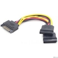 Gembird/Cablexpert ������ ������� SATA, 15��, 15pin (M)/2x15pin(F), �� 2 SATA ���� (CC-SATAM2F-01)  [��������: 3 ������]