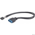 Cablexpert ���������� USB2 - USB3 ������, 9pin/19pin, 0.3m (CC-U3U2-01)  [��������: 3 ������]