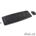 Клавиатура + мышь Gembird KBS-8000 черный USB {Клавиатура+мышь беспроводная 2.4ГГц/10м, 1600DPI,  мини-приемник}  [Гарантия: 1 год]