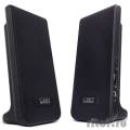 CBR CMS 295 Black, 2*1 Вт (2 Вт RMS), питание USB, 3.5 мм линейный стереовход, цвет черный  [Гарантия: 5 лет]
