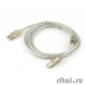 ������ USB2.0 Cablexpert AM/BM, ����, �����.�����, ���.������, Pro, 0.75�, �������, �����  (CCF-USB2-AMBM-TR-0.75M)  [��������: 3 ������]