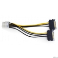 Cablexpert ������������ ������� 2xSATA->PCI-Express 8pin, ��� ����������� �/� PCI-� (8pin) � �/� ATX (CC-PSU-83)  [��������: 3 ������]