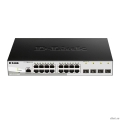 D-Link DGS-1210-20/ME/B1A ����������� L2 ���������� � 16 ������� 10/100/1000Base-T � 4 ������� 1000Base-X SFP  [��������: 1 ���]