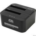 AgeStar 3UBT6-6G ���������� 2x2.5"/3.5" SATA HDD/SSD AgeStar 3UBT6-6G, USB3.0, �������, ������, UASP  [��������: 6 �������]