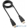 Кабель HDMI Гарнизон 1м, v1.4, M/M, черный, пакет (GCC-HDMI-1М)  [Гарантия: 3 месяца]