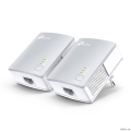 TP-Link TL-PA4010 KIT AV600 �������� ��������� Powerline  [��������: 3 ����]