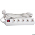 BURO ������� ���������� 5 �������, 5 ������, (BU-PS5.5/W), ����� (����� ��) {828018}  [��������: 1 ���]