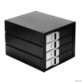 Exegate EX264645RUS ������� ��� HDD Exegate HS435-01 (�������������, �� 4*3,5" SATA/SAS HDD, �������� 3*5,25" ������)  [��������: 1 ���]