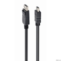 Cablexpert ������ DisplayPort->HDMI, 10�, 20M/19M, ������, �����, ����� (CC-DP-HDMI-10M)  [��������: 3 ������]