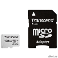 Micro SecureDigital 128Gb Transcend Class 10 TS128GUSD300S-A {MicroSDXC Class 10 UHS-I U3, SD adapter}  [: 1 ]