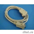Нуль-модемный кабель RS-232 9pin F - 9pin F 1.8м Gembird [CC-134-6]  [Гарантия: 3 месяца]