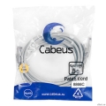 Cabeus PC-UTP-RJ45-Cat.5e-3m-LSZH ����-���� UTP, ��������� 5e, 3 �, LSZH, ����������������, �����  [��������: 2 ������]