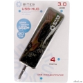 5bites HB34-310BK ������������ 4*USB3.0 / USB PLUG / BLACK  [��������: 6 �������]