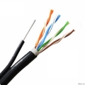 5bites ������ US5505-305CPE-M ����� ���� UTP/SOLID/5E/24AWG/COPPER/PE+PVC/BLACK/OUTDOOR/MESSENGER/DRUM/305M  [��������: 1 ���]