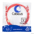 Cabeus PC-UTP-RJ45-Cat.6-2m-RD ����-���� U/UTP, ��������� 6, 2xRJ45/8p8c, ����������������, �������, PVC, 2�  [��������: 2 ������]