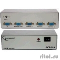 Gembird GVS124  Разветвитель сигнала VGA на 4 монитора (Gembird/Cablexpert)   [Гарантия: 6 месяцев]
