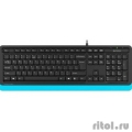 Клавиатура A-4Tech Fstyler FK10 BLUE черный/синий USB [1147528]  [Гарантия: 1 год]