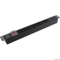 Exegate EX280859RUS ���� ������� ExeGate ServerPro PDU-19H001 Al-10�13-C14-SW, 1U, ����., 10 IEC 320 C13, �14  [��������: 1 ���]