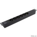 Exegate EX280825RUS ���� ������� ExeGate ServerPro PDU-19H601 Al-6S-C14, 19",1U,����, 6Schuko, �14  [��������: 1 ���]