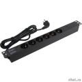 Exegate EX280828RUS ���� ������� ExeGate ServerPro PDU-19H603 Al-6S-EU2.5, 19",1U,����, 6Schuko, ���������, 2.5�  [��������: 1 ���]