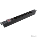 Exegate EX280830RUS ���� ������� ExeGate ServerPro PDU-19H605 Al-6S-C14-SW-O, 19",1U,����, 6Schuko, �14, ��� ������  [��������: 1 ���]