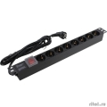 Exegate EX280844RUS ���� ������� ExeGate ServerPro PDU-19H805 Al-8S-EU3-SW, 19",1U,����, 8Schuko, ���������, 3�  [��������: 1 ���]