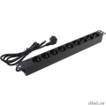 Exegate EX280848RUS ���� ������� ExeGate ServerPro PDU-19H902 Al-9S-EU1.8, 19",1U,����, 9Schuko, ���������, 1.8�  [��������: 1 ���]