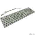 Клавиатура Oklick 550ML белый USB slim Multimedia LED [1061618]  [Гарантия: 1 год]