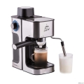 FIRST FA-5475-2 Black-Bruched Кофеварка Espresso , 800 Вт, 4 бар, 0.6 л, капучинатор,Black-Bruched  [Гарантия: 1 год]