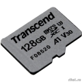 Micro SecureDigital 128Gb Transcend Class 10 TS128GUSD300S {MicroSDXC Class 10 UHS-I U3}  [��������: 1 ���]