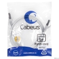 Cabeus PC-FTP-RJ45-Cat.5e-1m-LSZH ����-���� F/UTP, ��������� 5�, 2xRJ45/8p8c, ��������������, �����, LSZH, 1�   [��������: 2 ������]