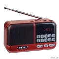 Perfeo радиоприемник цифровой ASPEN FM+ 87.5-108МГц/ MP3/ питание USB или 18650/ красный (i20)) [PF_B4058]  [Гарантия: 1 год]