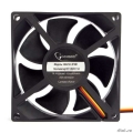 Gembird ���������� 80x80x25, ������., �����, 3 pin/4pin Molex, ������ 30 �� (S8025H-3P4M)  [��������: 3 ������]