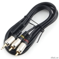 ������ ����� Cablexpert CCAB-02-35M2RM-1.5MB. 3.5 ����(M)/2� RCA (M), ������, 1.5�, �������  [��������: 3 ������]