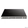 D-Link DGS-1210-52MP/FL1A ����������� L2 ���������� � 48 ������� 10/100/1000Base-T � 4 �����-������� 100/1000Base-T/SFP (48 ������ PoE 802.3af/at, PoE-������ 370 ��)  [��������: 1 ���]