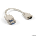 Exegate EX284939RUS ������-������������ ExeGate EX-CC-VGA-15M2x15F-0.3 (������� - 2xSVGA card, 15M/2x15F, 0,3�)  [��������: 1 ���]
