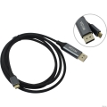 VCOM CU422MC-1.8M ������-������� USB 3.1 Type-Cm --> DP(m) 4K@60Hz, 1.8m , Aluminium Shell,VCOM  <CU422MC-1.8M> [4895182217164]  [��������: 1 ���]