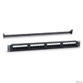 Cabeus PL-24-Cat.5e-Dual IDC ����-������ 19" (1U), 24 ����� RJ-45, ��������� 5e, Dual IDC, � ������ ���������  �������������  [��������: 1 ���]
