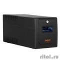 Exegate EP285529RUS ��� ExeGate SpecialPro Smart LLB-2200.LCD.AVR.C13.RJ.USB <2200VA/1300W, LCD, AVR, 6*IEC-C13, RJ45/11, USB, Black>  [��������: 1 ���]