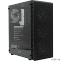 Powercase Mistral Z4C Mesh ARGB, Tempered Glass, 4x 120mm ARGB fan, fans controller & remote, black, ATX  (CMIZ4C-A4)  [Гарантия: 1 год]