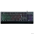 Гарнизон Клавиатура игровая GK-210G, USB, черный, 104 клавиши, подсветка Rainbow, кабель 1.5м  [Гарантия: 1 год]