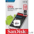 Micro SecureDigital 128Gb SanDisk Ultra Class 10 UHS-I [SDSQUNR-128G-GN6MN]  [: 1 ]