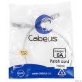 Cabeus PC-SSTP-RJ45-Cat.6a-0.5m-LSZH ����-���� S/FTP, ��������� 6� (10G), 2xRJ45/8p8c, ��������������, �����, LSZH, 0.5�  [��������: 1 ���]