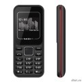 TEXET TM-120 мобильный телефон цвет черный-красный  [Гарантия: 1 год]