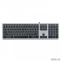 Клавиатура ноутбучного типа  Gembird KB-8420,{USB, ножничный механизм, клавиши управления громкостью, 104 клавиши, кабель 1,5м}  [Гарантия: 1 год]