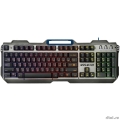 Гарнизон Клавиатура игровая GK-350L, USB, черный, RGB-подсветка и подставка под запястья, 104 клавиши, кабель 1.5 м  [Гарантия: 1 год]