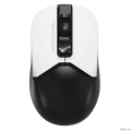 A-4Tech Мышь Fstyler FG12 Panda white/black optical (1200dpi) cordless USB (3but) [1454150]  [Гарантия: 1 год]