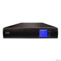 PowerCom Sentinel SNT-1500 ��� {Online, 1500VA / 1500W, Rack/Tower, IEC, LCD, RS-232/USB, SNMPslot} (1456323)  [��������: 2 ����]